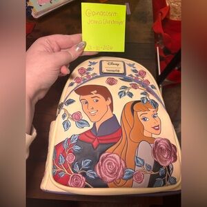Loungefly Disney Floral Backpack